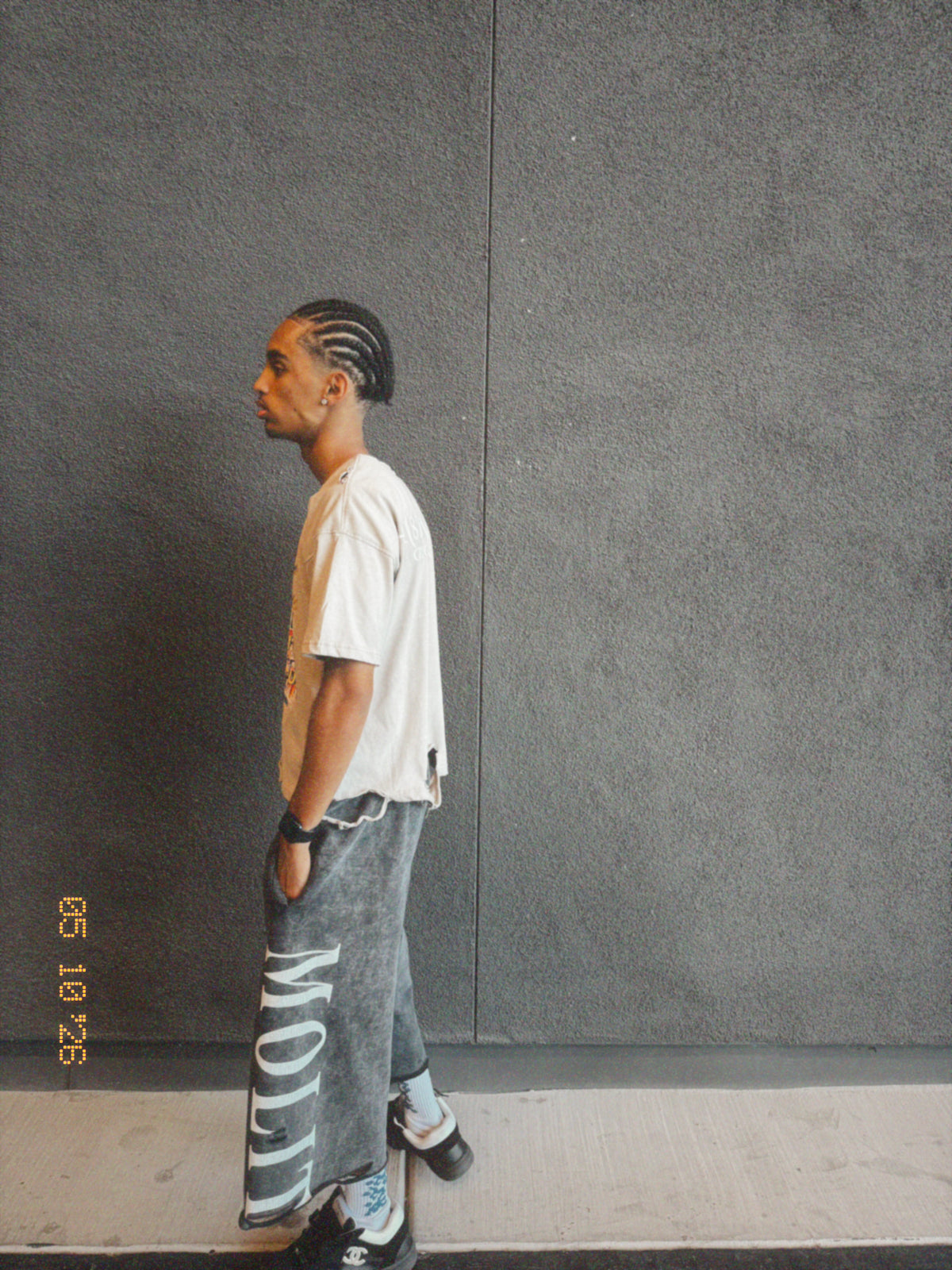 Maison Molitus “Hotline” Tee (DISTRESSED)